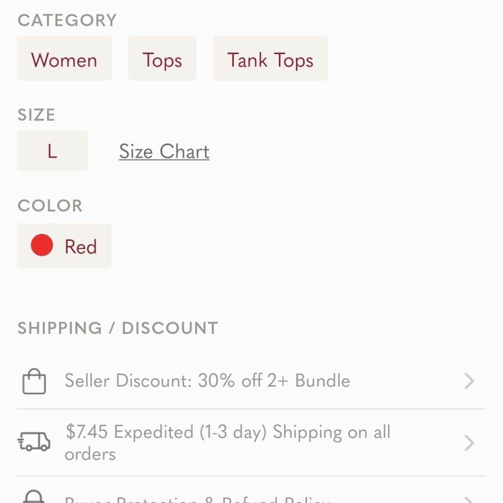 Patagonia, size Large, color - Red - Picture 3 of 3